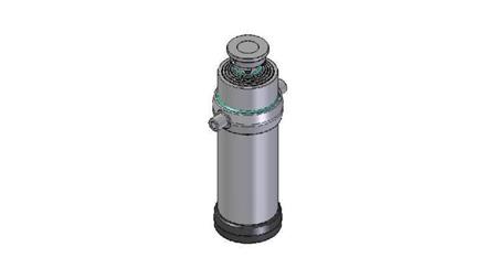 5036S -TELESCOPIC CYLINDER STANDARD/BALL 5 STAGES STROKE 2675 DIAMETER 215