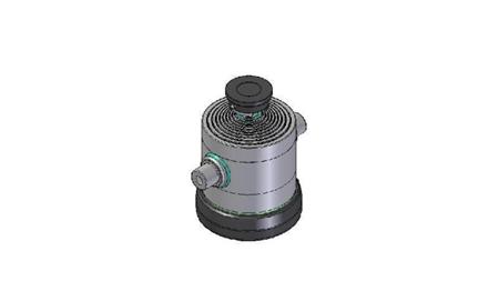 9051S - TELESCOPISK CYLINDER STANDARD/BOLL 9 STEG SLAG 2157 DIAMETER 300