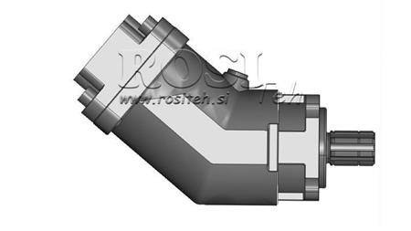 MOTEUR HYDRAULIQUE À PISTON 63CC - 350NM