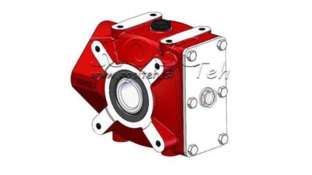 GIRKASSE - GIRKASSE RT50 FOR HYDRAULISK MOTOR MP/MR/MS FORHOLD 1.9:1