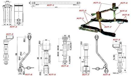 YHTEENSOPIVA KITTIKITTI KOLME PISTE HYDRAULIIKKA KATEGORIA 1