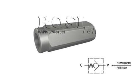 SICHERHEITSVENTIL FÜR KÜHLER 3/4'' BY-PASS 5 bar