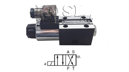 VANNE ÉLECTROMAGNÉTIQUE HYDRAULIQUE CETOP 3 12/24/230V N51B