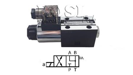 HIDRAULIKUS ELEKTROMÁGNESES SZELEP CETOP 3 12/24/230V 6A