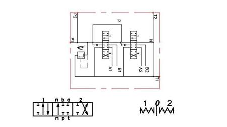 HIDRAULIKUS VEZÉRLŐTÖMB 2xZ80 + JOYSTIC