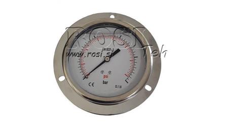 MANOMETER DN100 BAK 0 - 4 BAR - 1/2