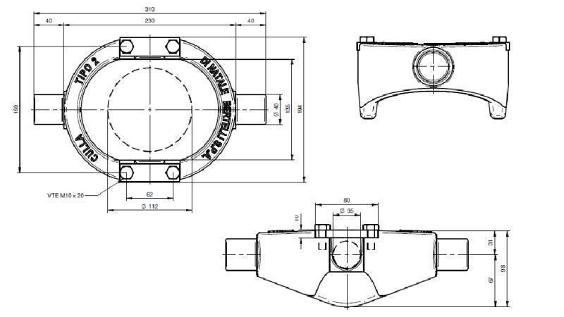 Hniezdo CAT.2 -112 (10 ton)